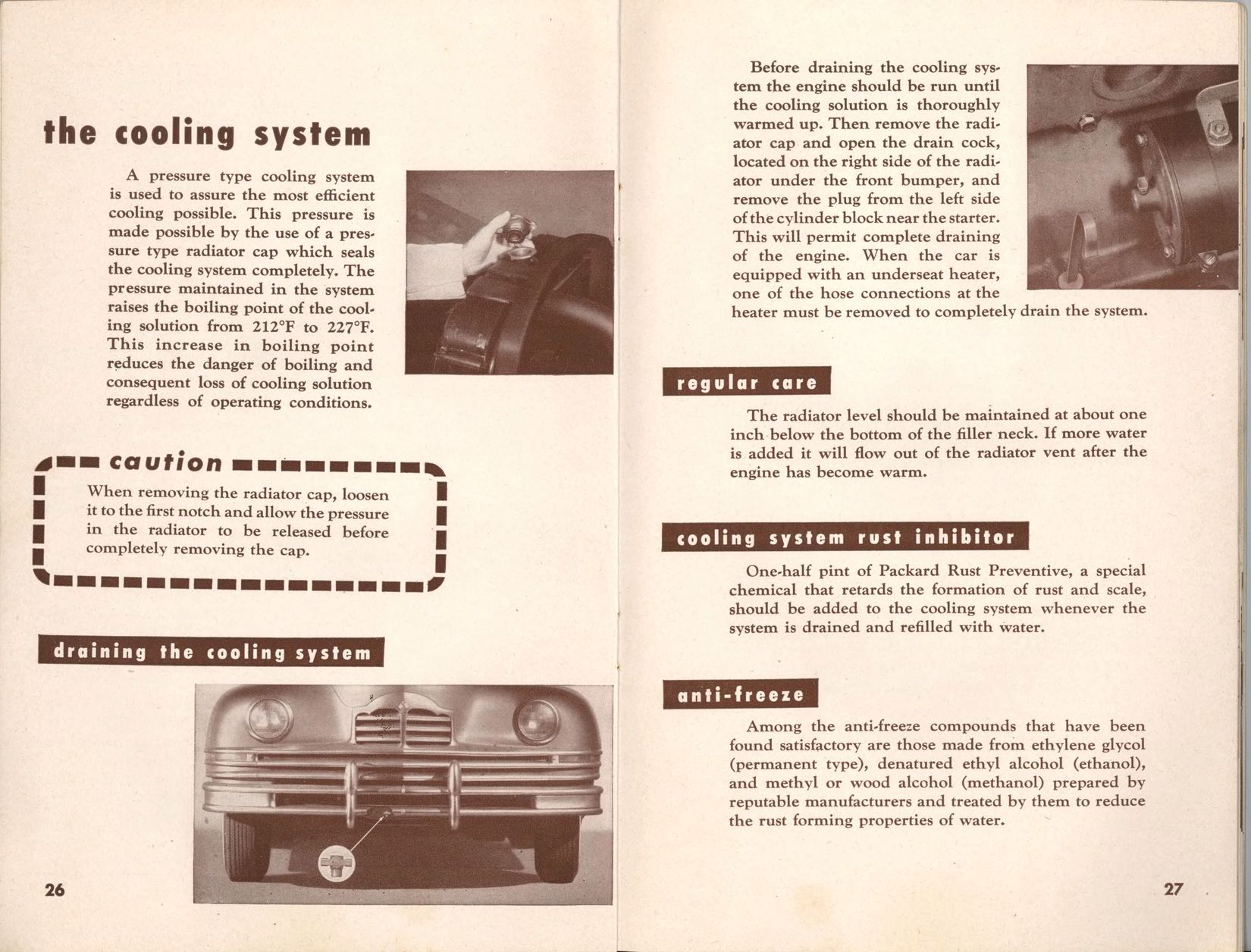 1948 Packard Owners Manual Page 22